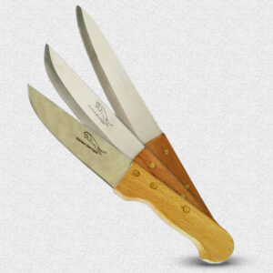 butcher knives with wooden handle